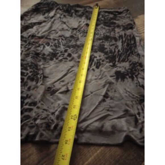 Carla B.  Italy Women's Size 52 / US Size 16 Abstract Pattern Midi Skirt - Picture 4 of 8